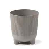 Donice - Osłonka ARIA 140 eco wood jumper 15,3 cm szary - miniaturka - grafika 1