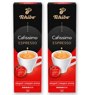 Kawa w kapsułkach i saszetkach - 2X Kapsułki Tchibo Cafissimo Espresso Elegant Aroma Zestaw 2X 10 Sztuk Kaps. Zapas - miniaturka - grafika 1