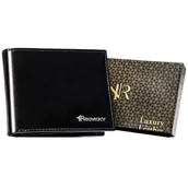 Portfele - Skórzany portfel męski Rovicky, 9,3 x 12 x 2,5 cm - miniaturka - grafika 1