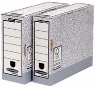 Pudła i kartony archiwizacyjne - Praktyczne Pudełka Na Akta 80mm 10 sztuk Fellowes - miniaturka - grafika 1