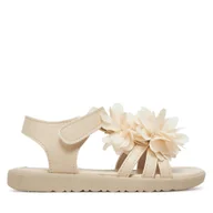 Buty dla dziewczynek - Sandały Nelli Blu CS6265-01 Beżowy - miniaturka - grafika 1
