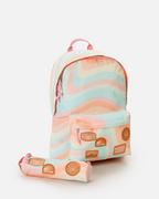 Plecaki - Rip Curl, Plecak sportowy Dome BTS + piórnik (18L), 01FWBA-3282, Multicolor - miniaturka - grafika 1