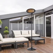 Ogrzewacze tarasowe - PROMIENNIK GRZEWCZY NA STOJAKU MAXXMEE CZARNY - 05100 - miniaturka - grafika 1