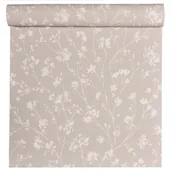 Tapety - Tapeta winylowa na flizelinie LIŚCIE beżowa - miniaturka - grafika 1