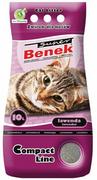 Żwirek dla kotów - Benek Żwirek dla kota bentonitowy Super Benek Żwirek Compact Lawendowy 10l 35601 - miniaturka - grafika 1