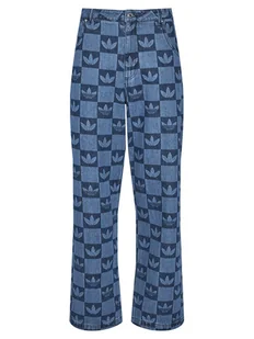 adidas Jeansy JY2993 Niebieski Regular Fit - Spodnie męskie - miniaturka - grafika 1