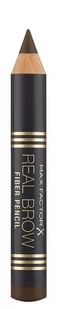 Max Factor Real Brow Fiber Pencil kredka do brwi odcień 004 Deep Brown - Kredki do oczu - miniaturka - grafika 1