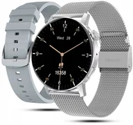 Smartwatch - Zaxer ZT3 Srebrny - miniaturka - grafika 1