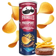 Chipsy - Chipsy ziemniaczane stek z frytkami Pringles French Style Steak Frites 165g - miniaturka - grafika 1
