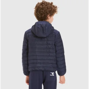 Kurtka dziecięca DIADORA JU.HOODIE LIGHT JACKET - Odzież sportowa dziecięca - miniaturka - grafika 2