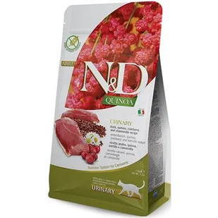 Farmina N&D Cat Quinoa Urinary Duck 1,5 kg - Sucha karma dla kotów - miniaturka - grafika 1