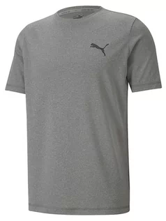 Koszulki sportowe męskie - Puma Koszulka sportowa w kolorze szarym - grafika 1