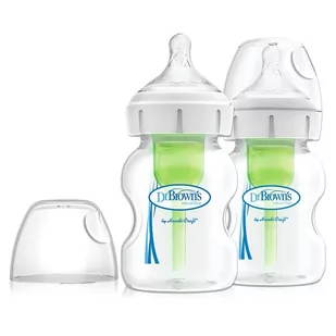 Dr Browns HANDI-CRAFT butelka antykolkowa OPTIONS z szeroką szyjką 2 x 150 ml duopack - Butelki dla niemowląt - miniaturka - grafika 2