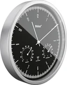 Zegary - Radiobudzik Mebus Mebus 19777 radio wall clock with Thermo-Hygrometer - miniaturka - grafika 1