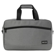 Walizki - WINGS Podręczna Torba PODRÓŻNA kabinowa GREY - miniaturka - grafika 1