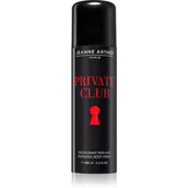 Dezodoranty i antyperspiranty męskie - Jeanne Arthes Private Club dezodorant w sprayu dla mężczyzn 200 ml - miniaturka - grafika 1