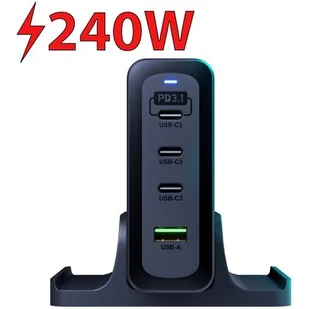 3MK Hyper Charging Station 240W - Ładowarki do telefonów - miniaturka - grafika 1