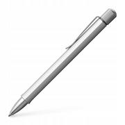 Długopisy - Faber Castell Długopis Hexo srebrny 140514 - miniaturka - grafika 1