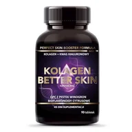 Włosy, skóra, paznokcie - Intenson Kolagen better skin Suplement diety 90 tab. - miniaturka - grafika 1