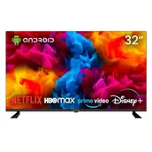 Telewizory - Kiano KE32 Elegance Smart Tv Bezramkowy D-led Hd DVB-T2/HEVC - miniaturka - grafika 1