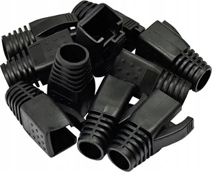 Osłonka osłona odgiętka do wtyku RJ45 kat.6a 7 8 - Wtyczki i adaptery - miniaturka - grafika 1