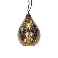 Lampy sufitowe - QAZQA Orientalna lampa wisząca miedziana - Maruf 5 - miniaturka - grafika 1