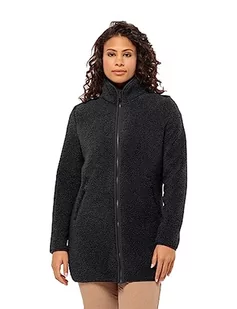 Jack Wolfskin Damski płaszcz polarowy High Curl - Płaszcze damskie - miniaturka - grafika 1