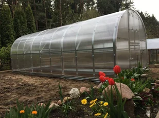 Szklarnia KLASIKA 18 (3x6m) z fundamentami i poliwęglanem 6mm; - Szklarnie ogrodowe Szklarnia KLASIKA 18 (3x6m) z fundamentami i poliwęglanem 6mm; - Szklarnie ogrodowe - miniaturka - grafika 1