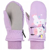 Rękawiczki dla dzieci - Rękawiczki Dziecięce Zimowe Jednopalczaste Ocieplane Jednorożec MORAJ 17 cm - miniaturka - grafika 1