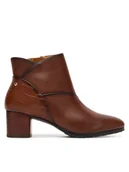 Botki damskie - Pikolinos Botki W1Z-8575C1 Brązowy - miniaturka - grafika 1