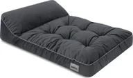 Legowiska dla psów - Hobbydog Materac Destiny grafitowy XL - miniaturka - grafika 1