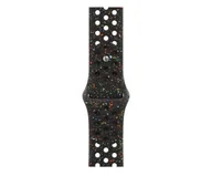 Akcesoria do smartwatchy - Apple Pasek sportowy Nike 46 mm M/L nocna czerń - miniaturka - grafika 1