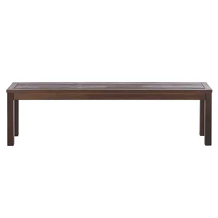 Ławka Ogrodowa Eukaliptus 160 Cm Naturalna Tuscania - Ławki ogrodowe - miniaturka - grafika 1