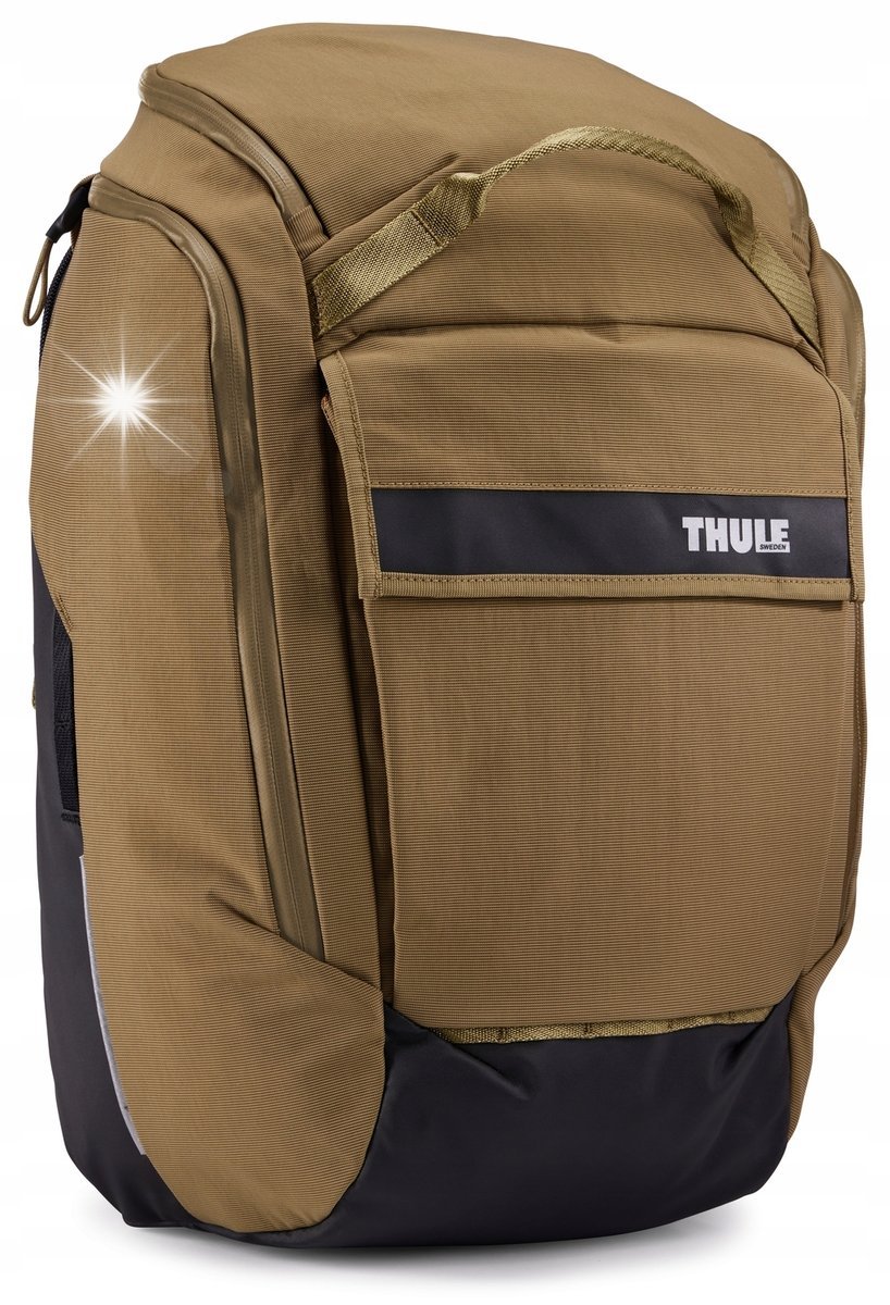 Plecak sakwa rowerowa Thule Paramount 26L brązowy