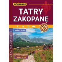 zbiorowa Praca Mapa turystyczna - Tatry Zakopane 1:65 000