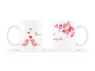 Kubki - Kubek personalizowany na Walentynki - 330ml - miniaturka - grafika 1