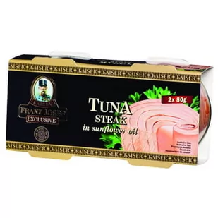 Fjk Tuńczyk Stek 2X80Gr W Oleju - Konserwy i dania rybne - miniaturka - grafika 1