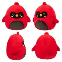 Cazlan. Red Cardinal. Squishmallows. Fuzzamallow. Wersja A, pluszak, 30 cm Jazwares - Maskotki i pluszaki - miniaturka - grafika 1