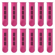 Wkłady filtrujące - Różowe filtry wkłady do butelki DAFI SOLID SOFT zapas na rok - 12 sztuk - miniaturka - grafika 1