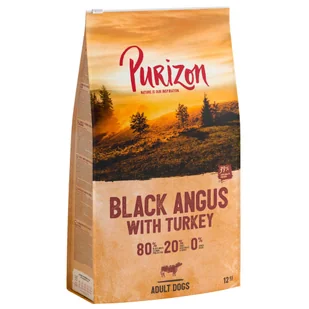 Purizon Adult wołowina Black-Angus i indyk, bez zbóż - 12 kg - Sucha karma dla psów - miniaturka - grafika 1