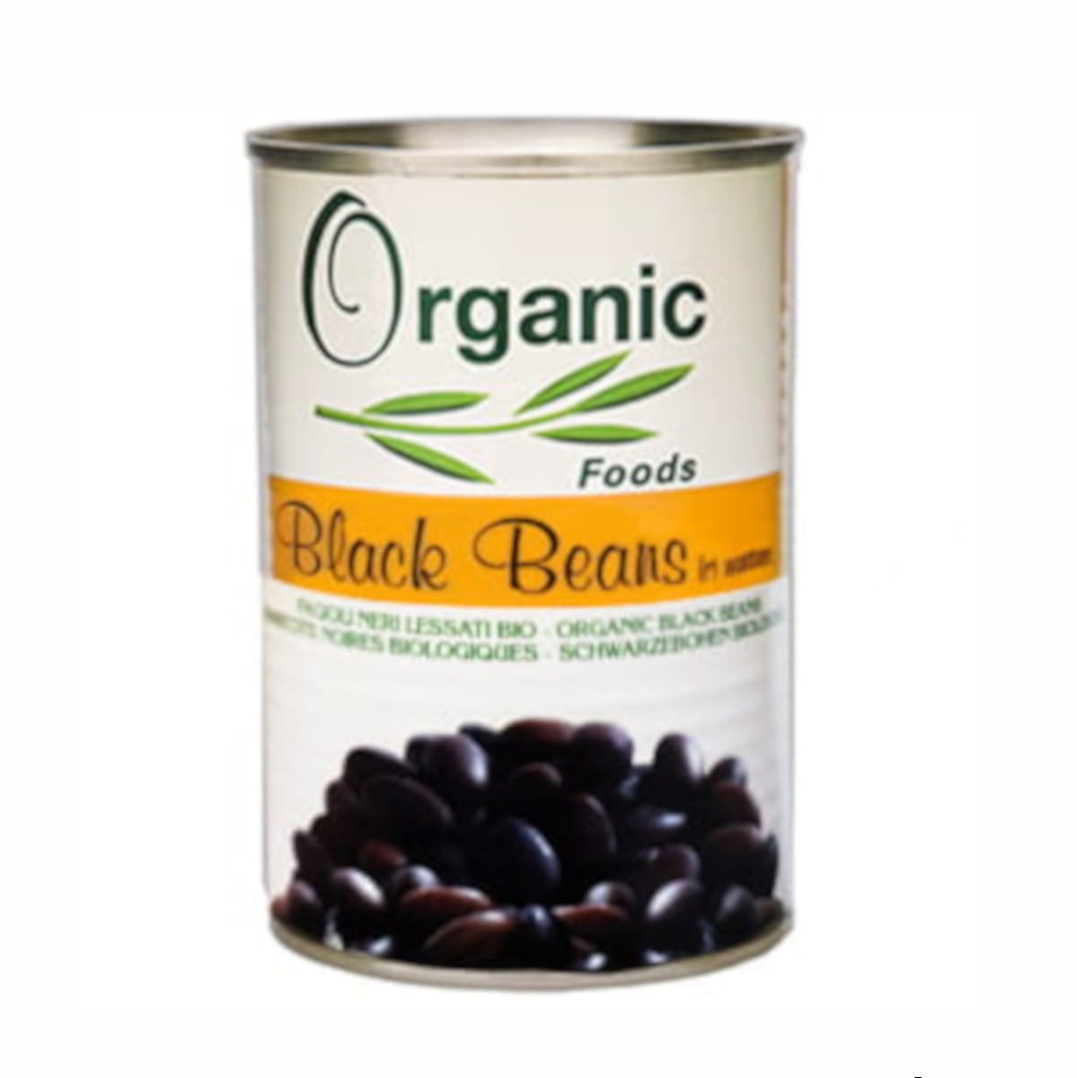 Fasola czarna Bio 400 g Organic Foods