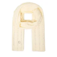 Apaszki i szaliki damskie - Szalik Guess AW5384 POL03 Biały - miniaturka - grafika 1