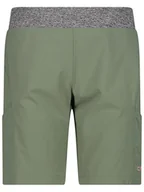Spodnie sportowe damskie - CMP Bermudy funkcyjne w kolorze khaki - miniaturka - grafika 1
