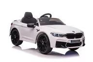 Pojazdy elektryczne dla dzieci - Auto Na Akumulator BMW M5  DRIFT Białe - miniaturka - grafika 1