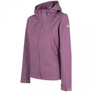 Moda i Uroda OUTLET - Kurtka damska 4F softshell jasny fiolet H4Z22 SFD001 52S - miniaturka - grafika 1