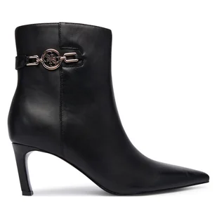 Botki Guess FLFPAI LEA10 Czarny - Botki damskie - miniaturka - grafika 1