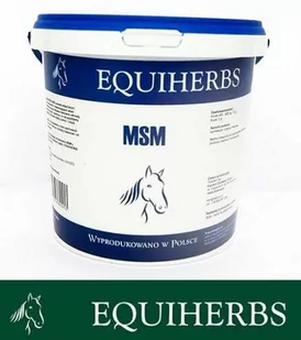 EQUIHERBS MSM 1 kg - Akcesoria jeździeckie - miniaturka - grafika 1