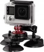 Akcesoria do kamer sportowych - SJCAM MOCNA PRZYSSAWKA NA SZYBE POTRÓJNA - miniaturka - grafika 1