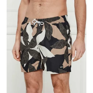 BOSS BLACK Szorty kąpielowe Piranha Regular Fit - Kąpielówki męskie - miniaturka - grafika 1