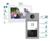 Wideodomofony - Wideodomofon jednoorodzinny VIDOS ONE IP S2401-N Monitor  M2010W aplikacja - miniaturka - grafika 1